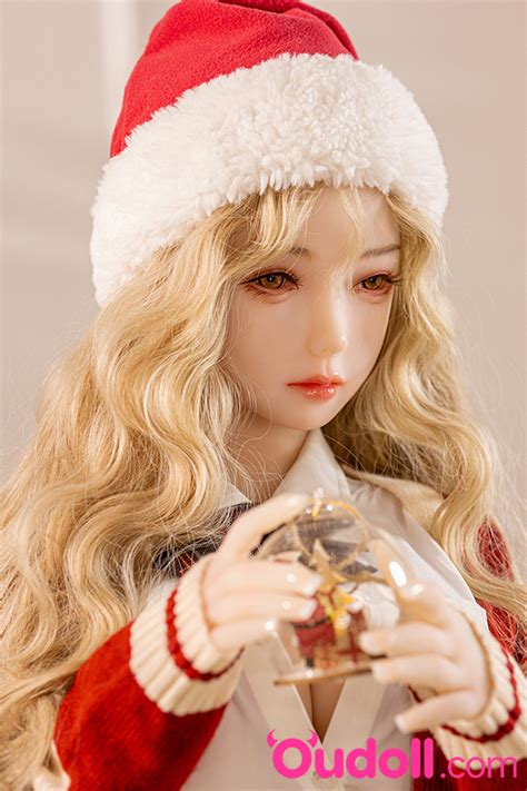 Big Breast Christmas Mini TPE Sex Doll 130cm Lifelike Sex Doll Christmas Dress