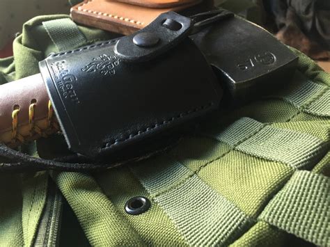 Leather Axe Belt Loop Holster Molle Mod Etsy