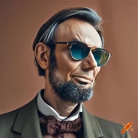 Abraham Lincoln With Sunglasses On On Craiyon