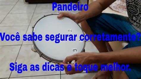 Como Tocar Pandeiro Aula De Pandeiro 1 YouTube