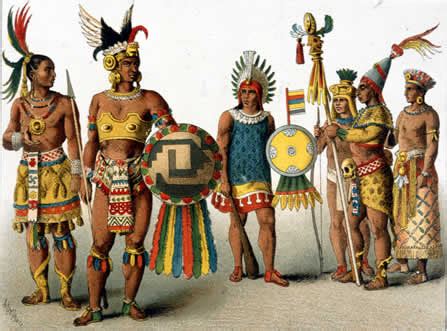 Aztec clothing - The aztecs