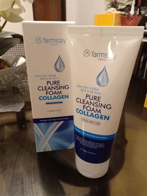 Farmstay Pure Cleansing Foam - Collagen, Beauty & Personal Care, Face ...