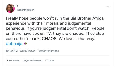 Big Brother Africa Panting For Porn Images Tweets TV Movies Nigeria