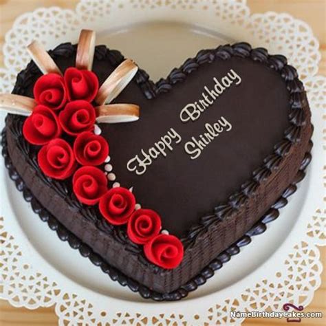 Happy Birthday Shirley Cakes, Cards, Wishes | Happy birthday cake ...