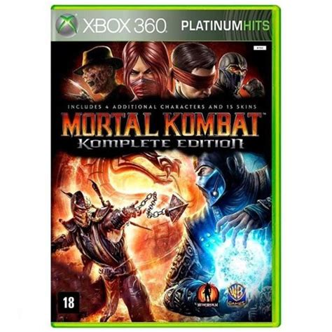 🏷️【tudo Sobre】→ Game Mortal Kombat Komplete Edition Br Ps3