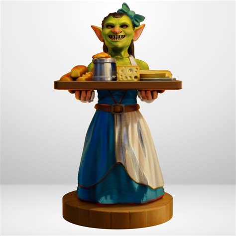 Hot Goblin ゴブリンバーメイド ミニチュア ホットゴブリン 酒場 ウェイトレス
