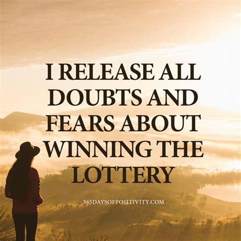 Powerful Lottery Affirmations That Work With Images Affirmations