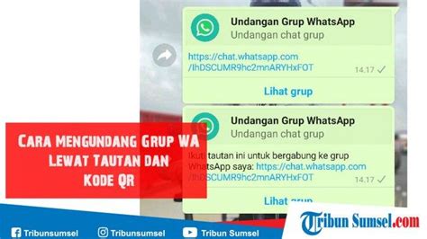 Cara Membuat Undangan Grup Wa