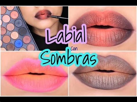 Guía rápida para pintar los labios con sombra de ojos Valeth13