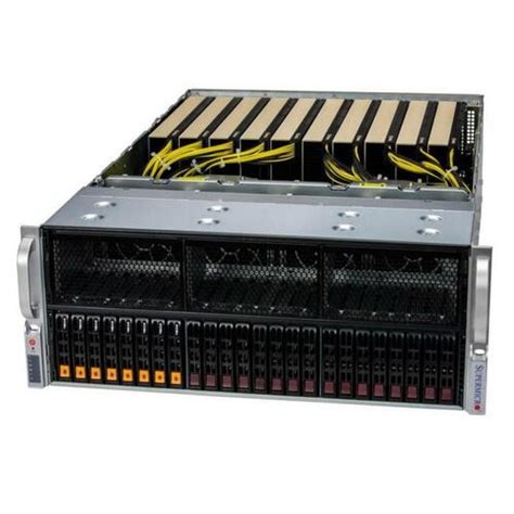 Серверная платформа 4U Supermicro GPU SuperServer SYS-421GE-TNRT ...
