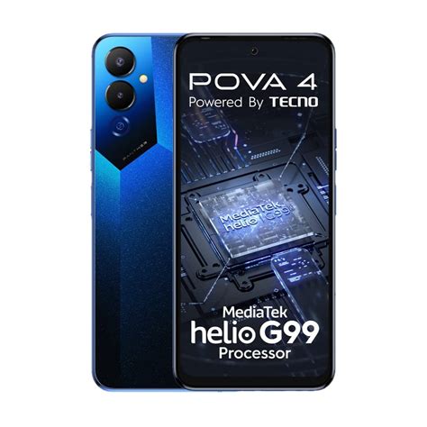 Tecno Pova 4 - 8GB RAM + 128GB ROM Azul | Precio Guatemala
