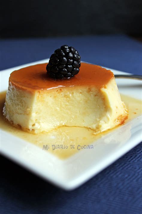 Flan de vainilla – Mi Diario de Cocina