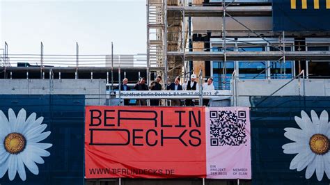 Moabit Grundsteinlegung Und Richtfest Beim Projekt Berlin Decks