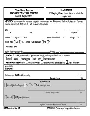 Mcps Forms A Fill Online Printable Fillable Blank Pdffiller