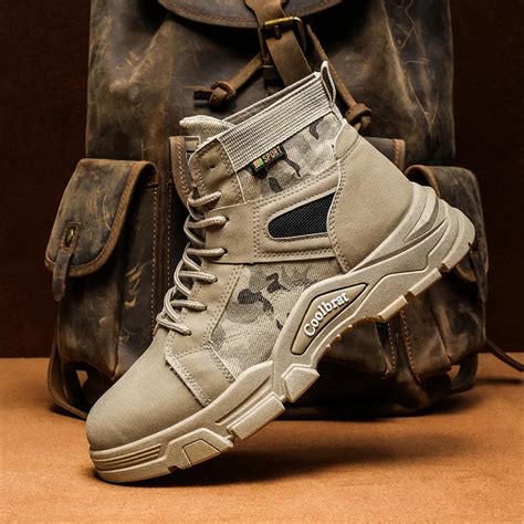 Botas T Cticas Militares De Combate De Lona Para Hombre Zapatos De