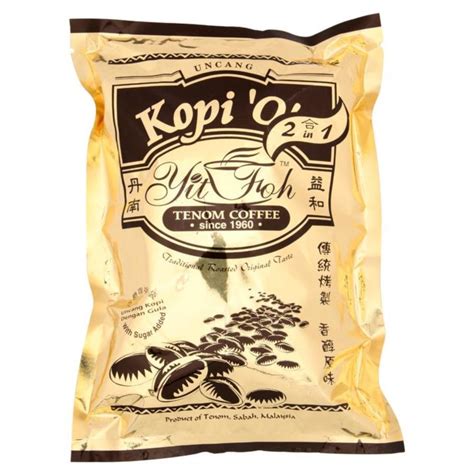 KOPI TENOM SABAH YIT FOH TENOM COFFEE KOPI O 2 IN 1 COFEE SUGAR