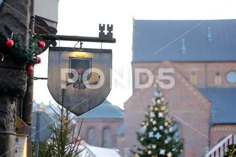 Beautiful Christmas Market Stalls Decorations Hi Res