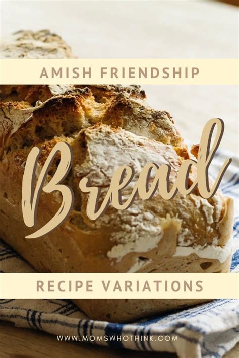 Amish Friendship Bread Recipe Variations