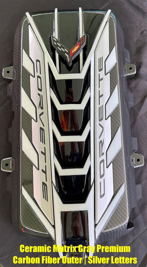 2020 2025 C8 Corvette Painted Engine Cover Options