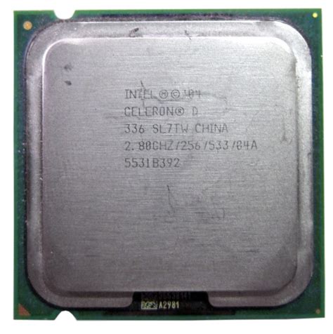 Processador Intel Celeron D 336 775 2.8 GHz 256KB 533Mhz ...