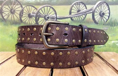 Colored Leather Belts