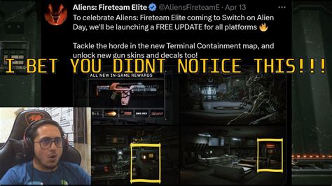 Aliens Fireteam Elite Terminal Containment Map Bet You Didnt See