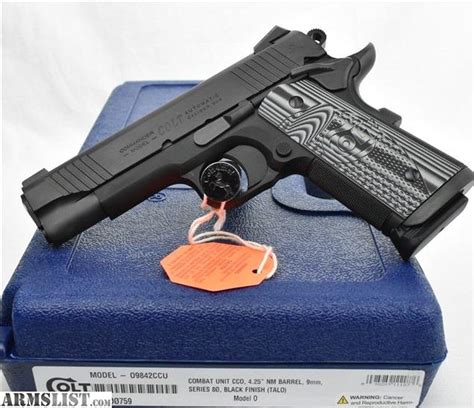 Armslist For Sale New Release Colt Cco Combat Unit Ccu O9842ccu 9mm