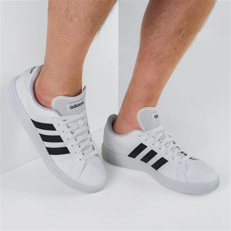 T Nis Adidas Masculino Grand Court Base Margil Cal Ados