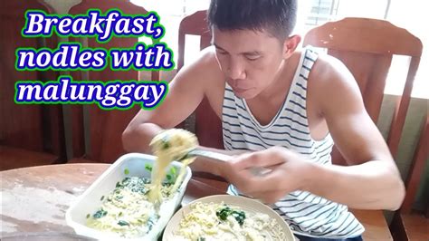 Breakfast Nodles With Malunggay Gersvlog Youtube