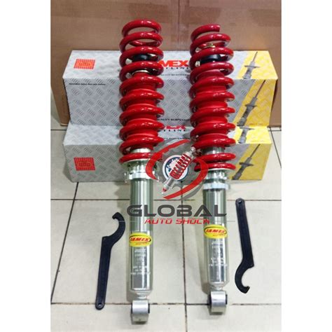 Jual Paket Shock Coil Over Jamex Adjustable Depan All New Fortuner