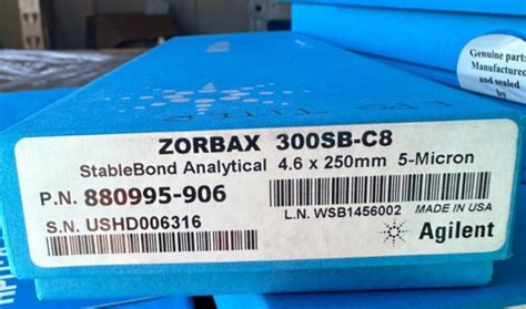 Agilent Zorbax Stablebond Sb C X Mm In Los