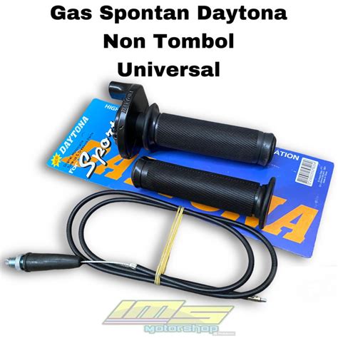 Jual Gas Spontan Kontan Daytona Non Tombol Set Handgrib Kabel 1