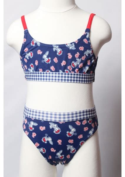 Sude Ayl Kız Çocuk Bustiyer Model Empirme Alt Üst Bikini Takım 275 32 OnuAl Fiyat Arşivi