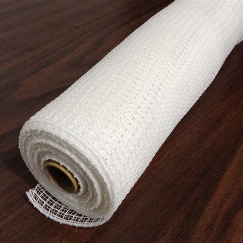 White 21 Inch Fabric Desinger Netting