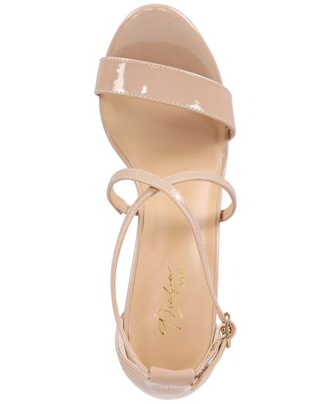 Thalia Sodi Womens Nude Darria Strappy Sandals COUTUREPOINT