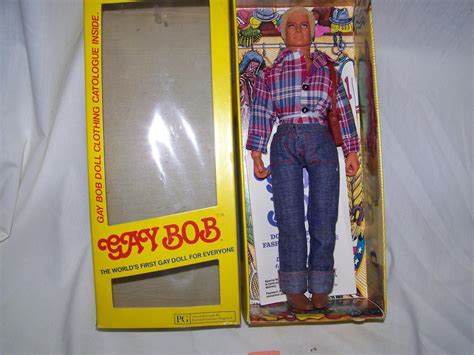 Vintage Gay Bob Worlds First Gay Doll Figure Never Played With Catalog
