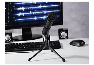 Micrófono | Hama MIC-P35 AllRound (139905), Trípode, Negro