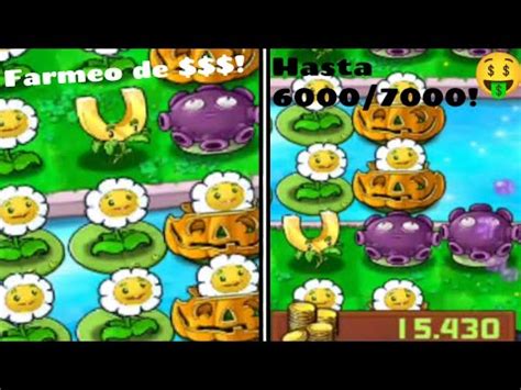 ESTRATEGIA De FARMEO DE MONEDAS En PvZ 1 Free YouTube