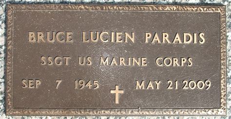 Bruce Lucien Paradis Find A Grave Memorial