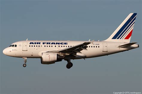 Air France Airbus A318 111 F GUGI Photo 290921 NetAirspace