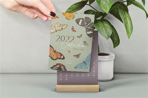 Butterfly calendar 2022 on Behance