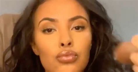 Stormzy S Ex Maya Jama Puts On Busty Display In Eye Popping Nude Illusion Video Daily Star