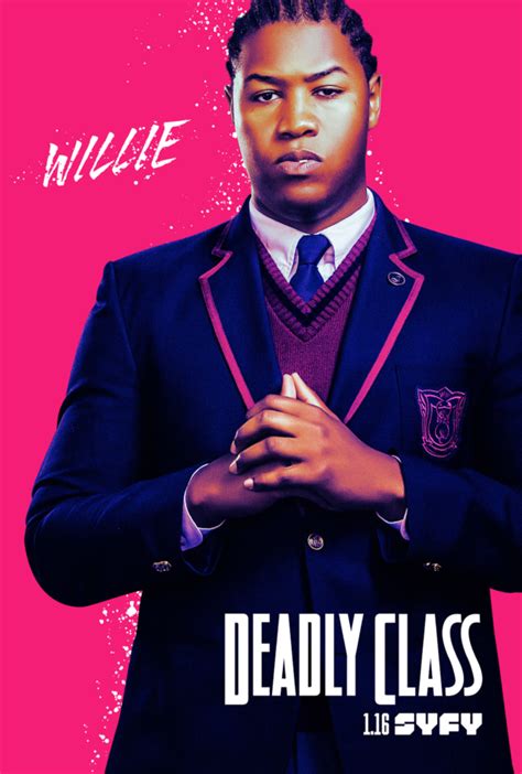 Deadly Class New Posters Introduce The Characters In Hot Pink Scifinow The World S Best