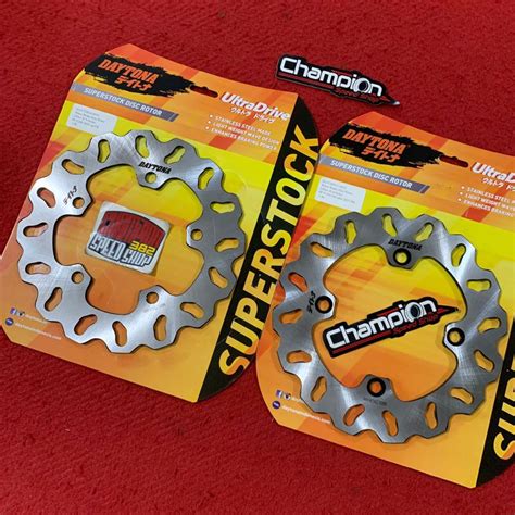 Jual Paket Disc Rotor Brake Piringan Cakram Depan Belakang Daytona