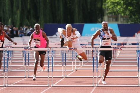 Championnats de France d athlétisme le prodige Sasha Zhoya enflamme