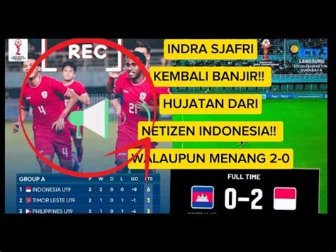 Timnas U 19 Indra Sjafri Kembali Banjir Hujatan Dari Netizen Indonesia