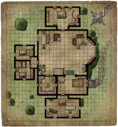 High Resolution Dnd House Map / See more ideas about fantasy map ...