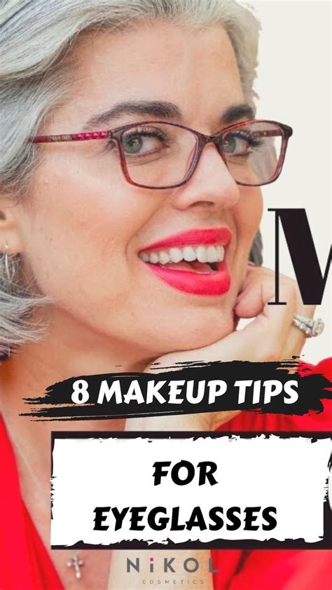 8 Makeup Tips For Eyeasses | Makeup tips, Makeup tips for older women ...