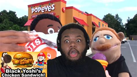 Sml Movie Black Yoshi S Chicken Sandwich Reuploaded Reaction