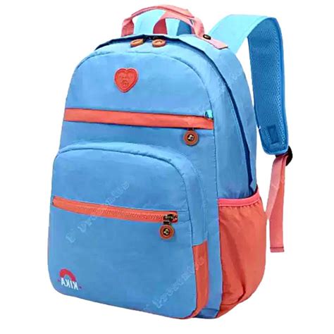 Mochila Escolar Feminina Infanto Juvenil Azul Salm O Kika Submarino